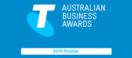 Expr3ss! finalist in the 2015 Telstra Business Awards